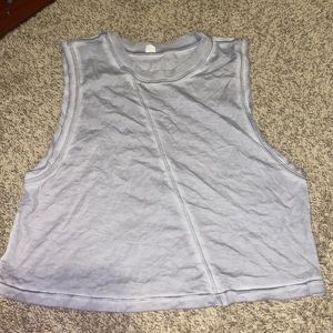 lululemon cropped tank top